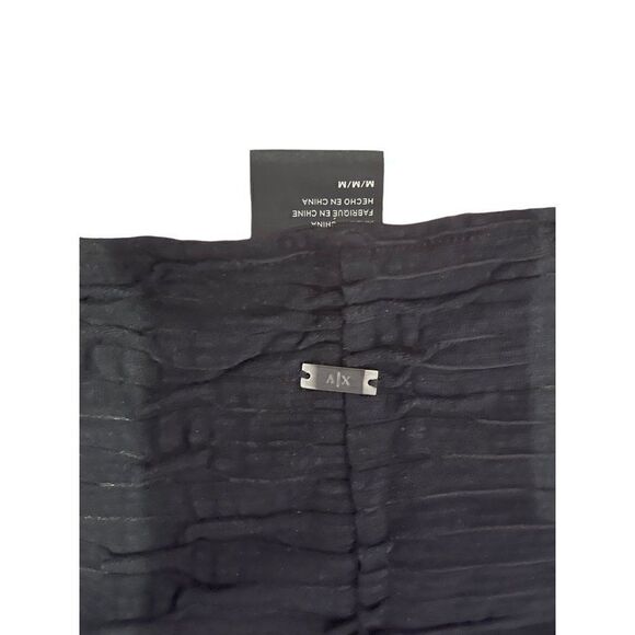 Armani exchange textured Black Ateetchy dress Medium - Picture 3 of 5